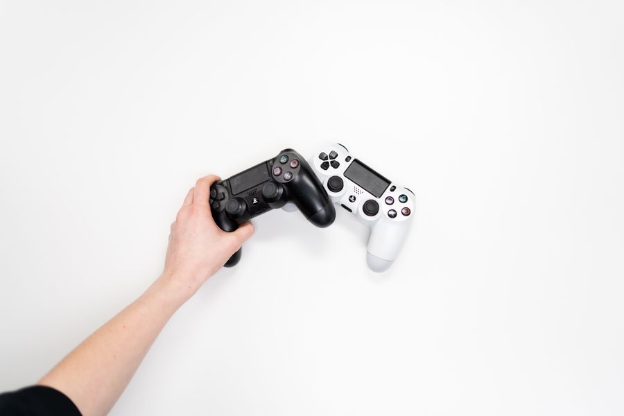Mandos DualShock 4 V2 para videojuegos
