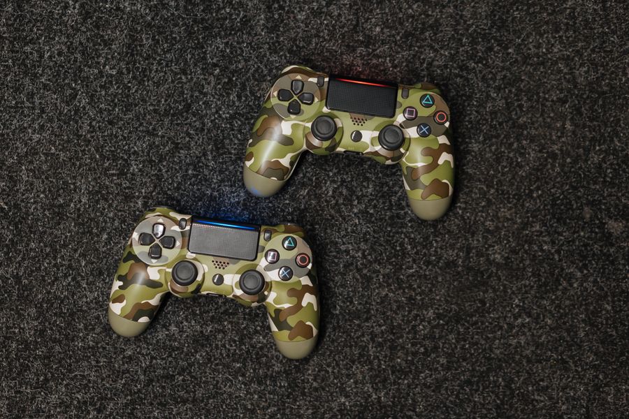 mandos gaming camuflaje touchpad boton share 2 Mandos gaming camuflaje con touchpad y botón Share